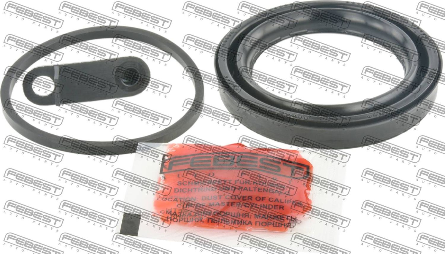 Ремкомплект тормозного суппорта Febest. Артикул 1675-211F