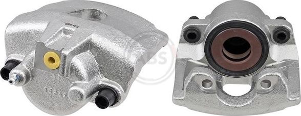 Тормозной суппорт ABS (Серый чугун) передний левый для Dodge Caravan IV 2000-2007. Артикул 421081