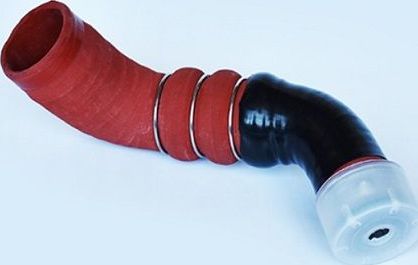 Патрубок интеркулера ASAM (Резина с тканевым включением) для Audi A4 III (B7) 2004-2008. Артикул 55680