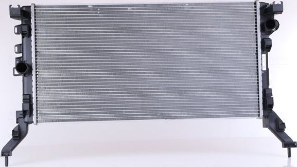 Радиатор охлаждения двигателя Nissens для Renault Laguna III 2007-2015. Артикул 637619
