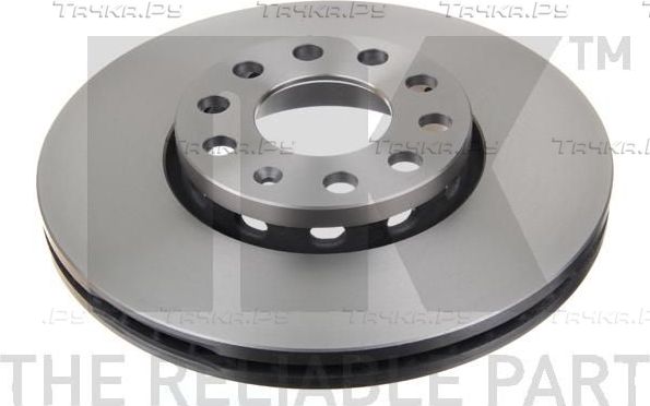 Тормозной диск NK передний для Volkswagen Passat B5 1996-2005. Артикул 204743