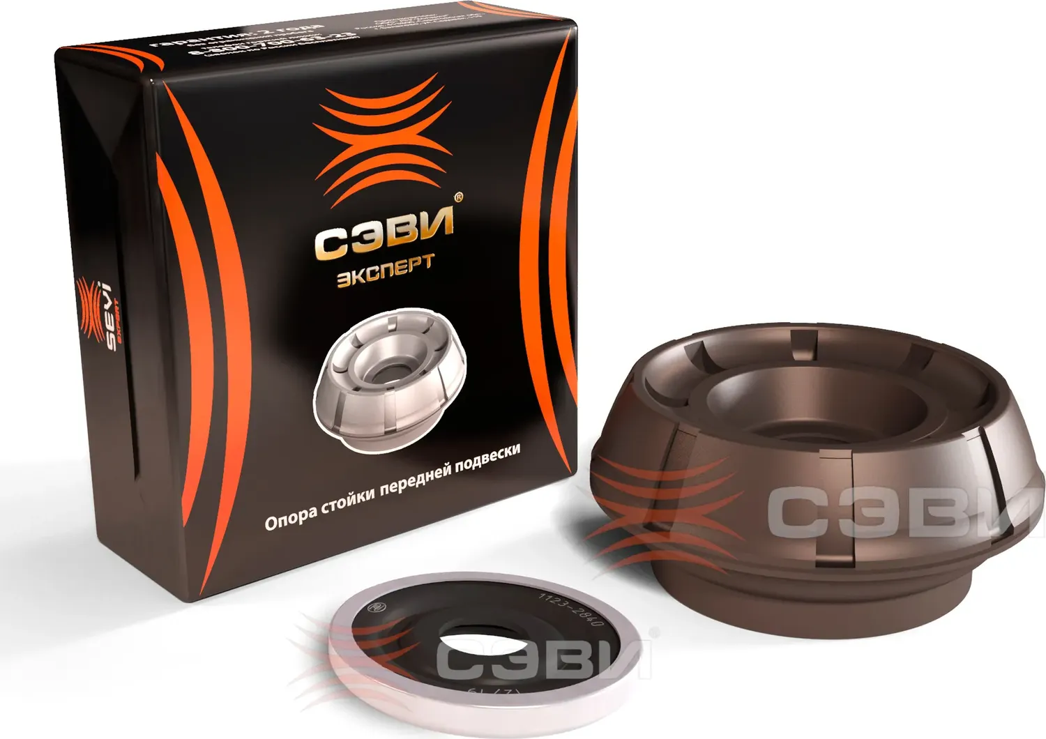 ПОДШИПНИК ОПОРЫ СТОЙКИ ЛАДА ЛАРГУС, X-RAY, RENAULT  LOGAN, SANDERO, DA (Sevi). Артикул 11417499