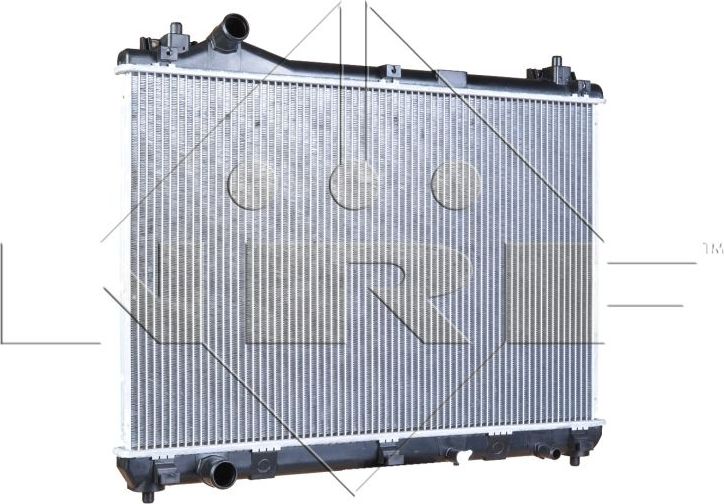 Радиатор охлаждения двигателя NRF (алюминий). Артикул 53917