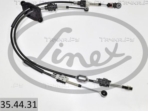 Трос переключения передач КПП Linex правый/левый для Renault Master III 2014-2026. Артикул 35.44.31