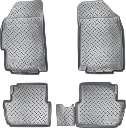 Коврики Норпласт для салона Chevrolet Spark III 2011-2015. Артикул NPL-Po-12-28