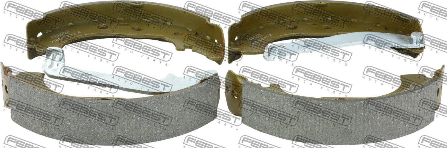 Тормозные колодки Febest. Артикул 2102-FOCIIR