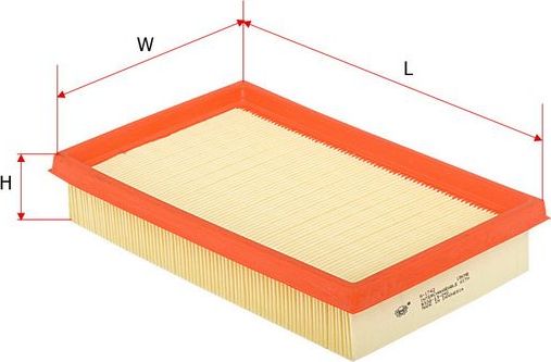 Воздушный фильтр Sakura. Артикул A-1742