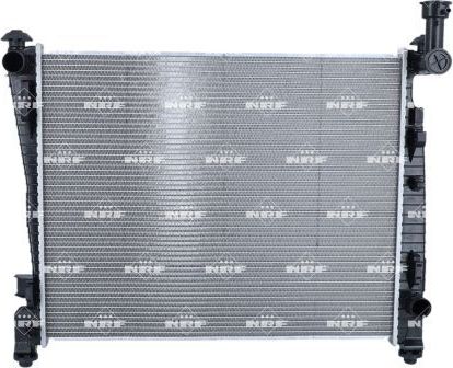 Радиатор охлаждения двигателя NRF (алюминий). Артикул 550107