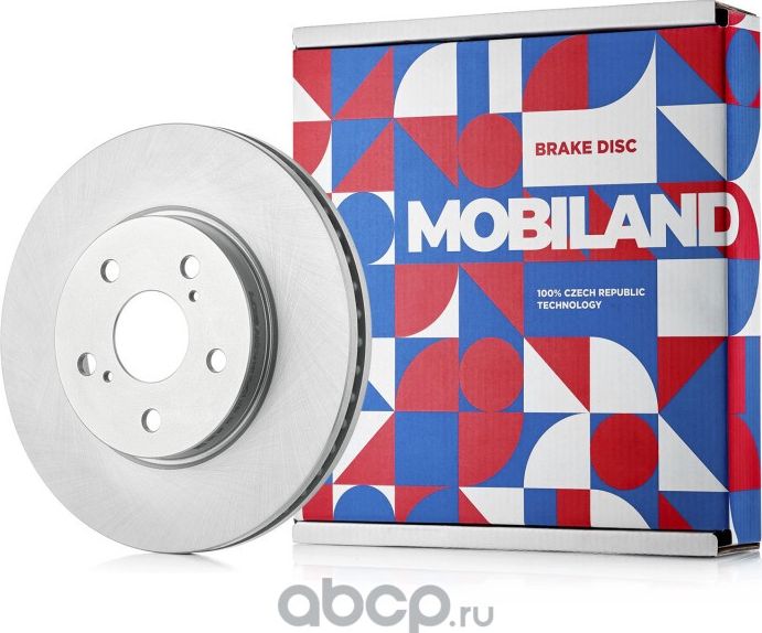 Диск тормозной передний вентилируемый D296мм TOYOTA CAMRY седан (_V3_) (Mobiland). Артикул 416110401