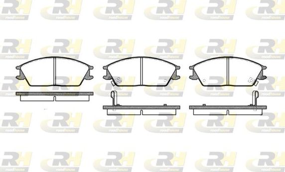 Тормозные колодки RoadHouse. Артикул 2224.02