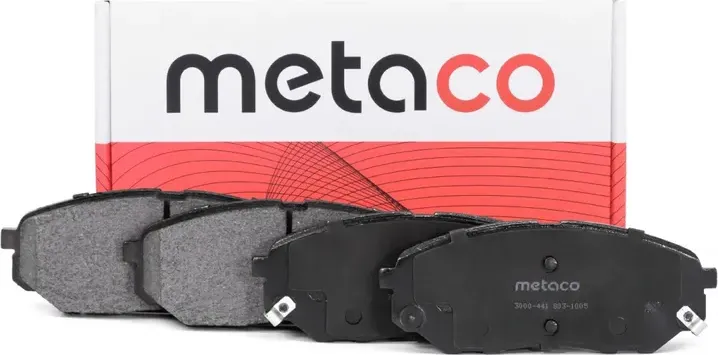 Колодки тормозные передние к-кт (Metaco). Артикул 3000441