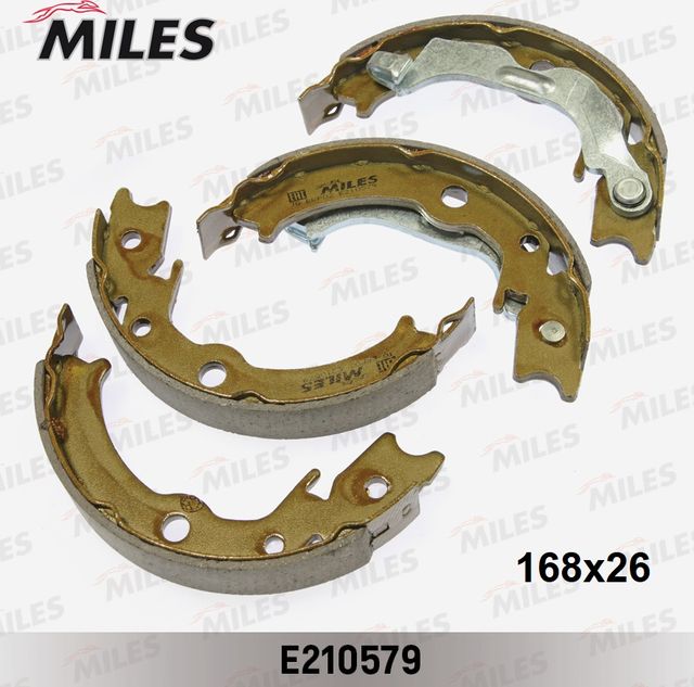 Тормозные колодки (стояночная тормозная система) Miles. Артикул E210579