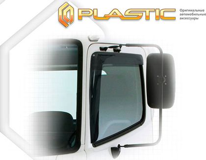 Дефлекторы СА Пластик для окон (Classic полупрозрачный) Hino 700  2008–2024. Артикул 2010030309965