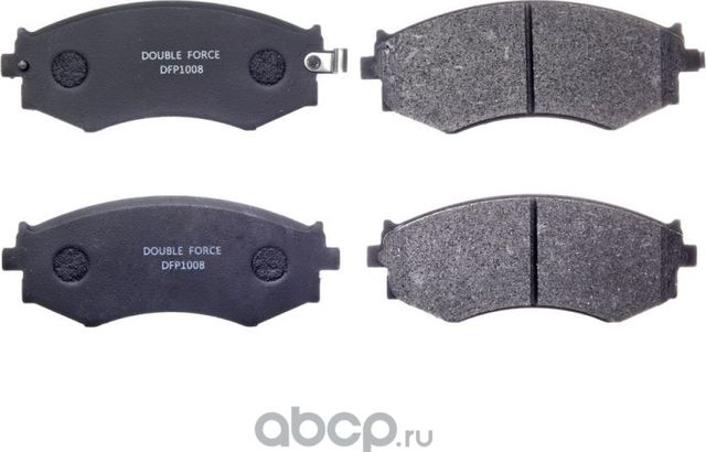 Колодки тормозные дисковые Double Force Double Force. Артикул DFP1008