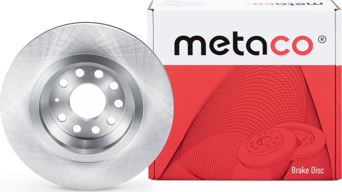 Диск тормозной задний (Metaco). Артикул 3060347