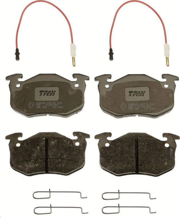 Тормозные колодки TRW COTEC. Артикул GDB328