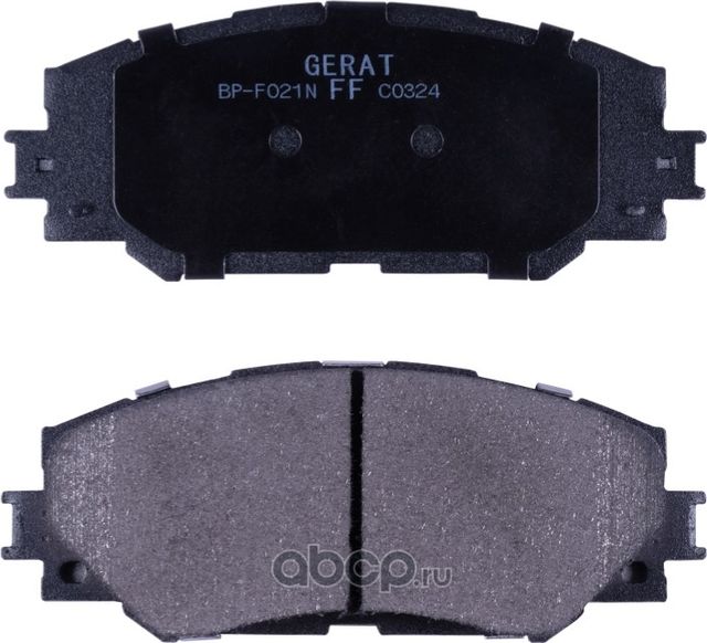 Тормозные колодки Gerat BP-F021N (передние) Normal Gerat. Артикул BPF021N
