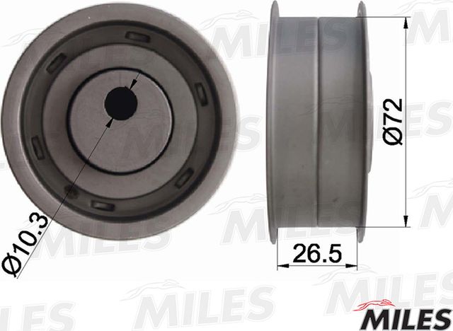 Натяжной ролик (натяжитель) ремня ГРМ Miles. Артикул AG02033