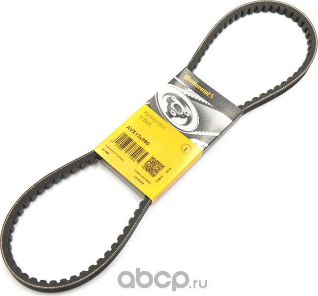CT-13X990_ремень клин. !/ Audi 80/100 1.9-2.3i 76-96 (Contitech). Артикул 13X990