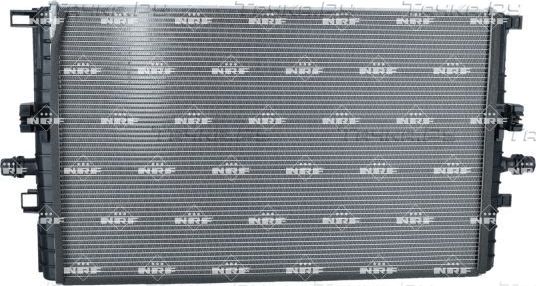Радиатор охлаждения двигателя NRF (алюминий). Артикул 550323