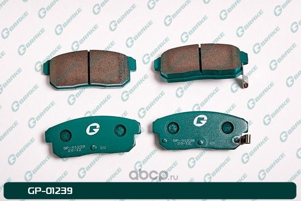 Колодки тормозные дисковые (G-Brake). Артикул GP01239