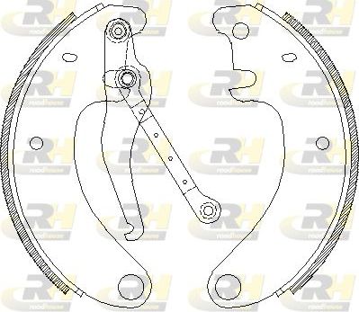 Тормозные колодки RoadHouse. Артикул 4509.00