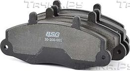 Тормозные колодки BSG передние для Ford Transit IV 1991-1994. Артикул BSG 30-200-001