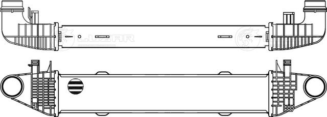 Интеркулер Luzar. Артикул LRIC 1512