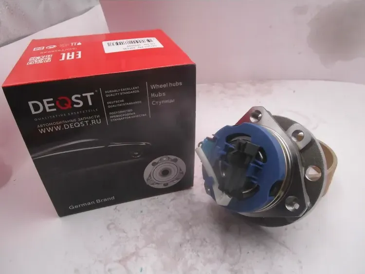 107136_Ступица с подшипником OPEL ASTRA G/ZAFIRA 98-05 пер. с ABS (4 болта) (Deqst) Deqst. Артикул 107136