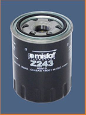 Масляный фильтр MISFAT. Артикул Z243