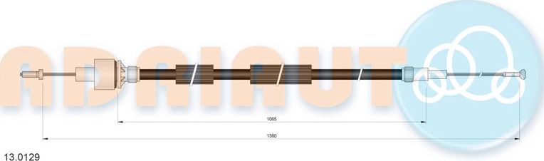 Трос сцепления Adriauto. Артикул 13.0129