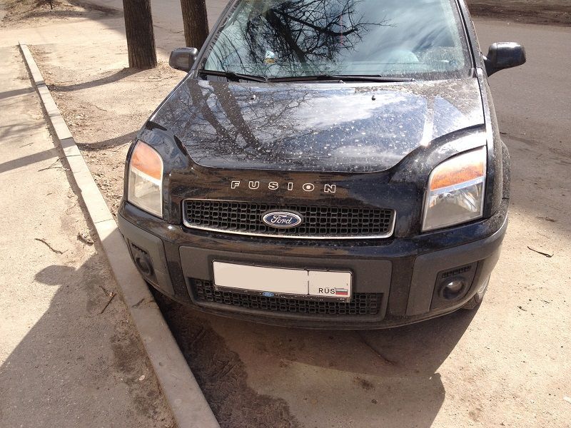 Дефлектор VT52 для капота Ford Fusion I 2002-2012. Артикул FR07VT