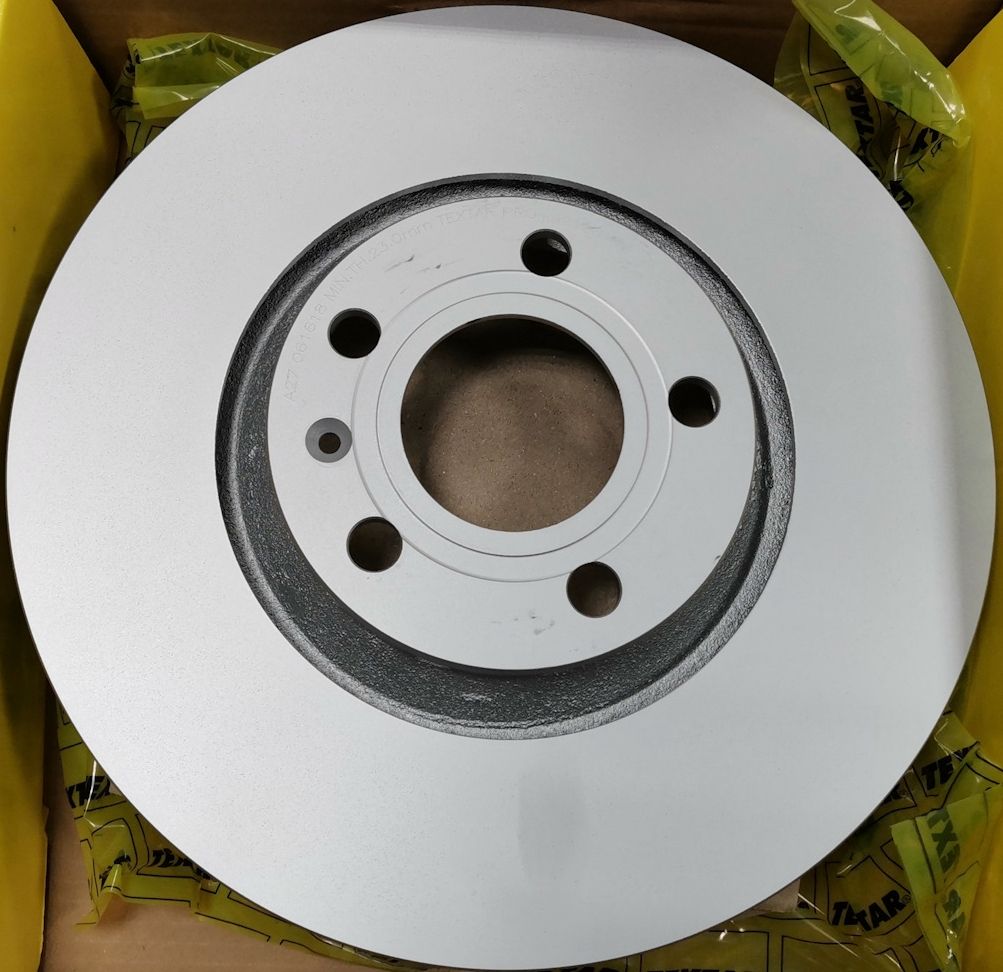 Тормозной диск Textar Pro+ передний для Volkswagen Passat B5 2000-2005. Артикул 92106105