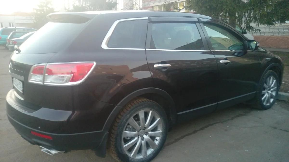 Дефлекторы Cobra Tuning для окон Mazda CX9 2007-2012. Артикул M21607