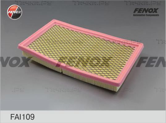 Воздушный фильтр Fenox для Nissan Maxima A32 1995-2000. Артикул FAI109