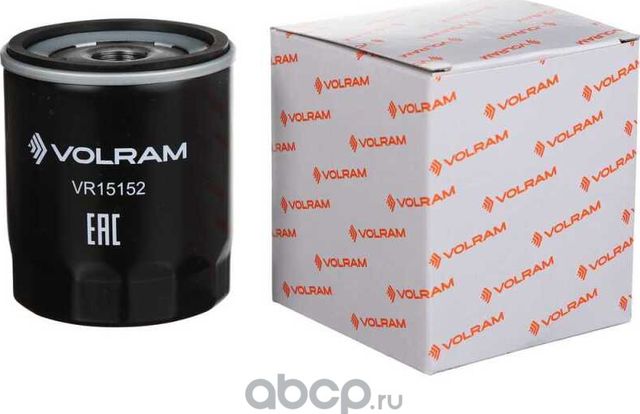 ФИЛЬТР МАСЛЯНЫЙ SKODA OCTAVIA I 1.4 99-04/FABIA I 1.4 99-03 VW LUPO 1.0 98-05 (Volram). Артикул VR15152
