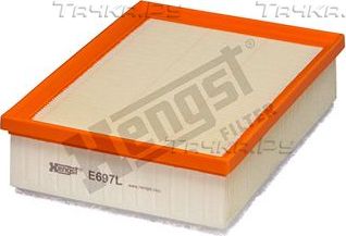 Воздушный фильтр Hengst для Citroen C4 I 2004-2013. Артикул E697L