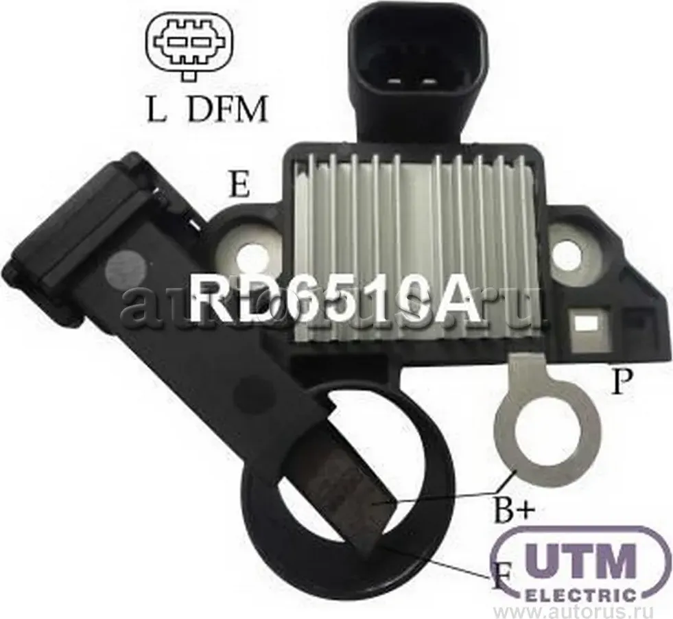 Регулятор напряжения GM CRUZE 09 (UTM). Артикул RD6510A