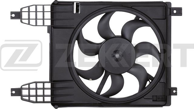 Вентилятор радиатора двигателя Zekkert для Chevrolet Aveo I 2005-2012. Артикул MK-7106