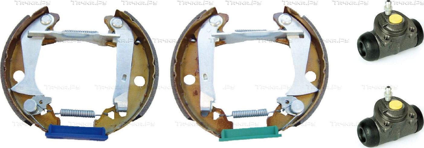 Тормозные колодки Ferodo MAXI KIT задние для Citroen LN 1976-1986. Артикул FMK016