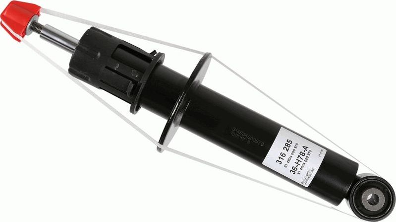 Амортизатор SACHS. Артикул 316 285