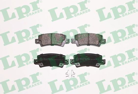 Тормозные колодки LPR. Артикул 05P1068