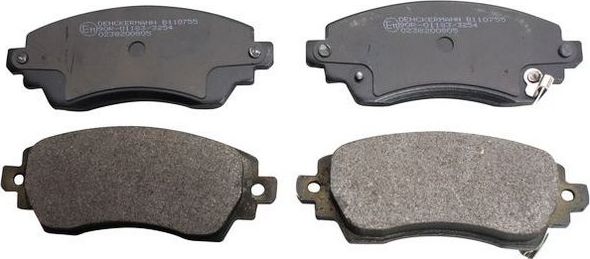 Тормозные колодки Denckermann передние для Toyota Corolla E110 1997-2002. Артикул B110755