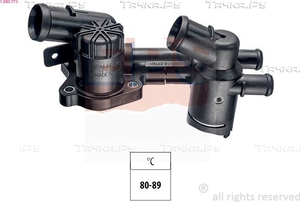 Термостат EPS Made in Italy - OE Equivalent для SEAT Leon II 2010-2012. Артикул 1.880.773