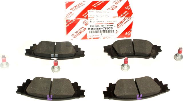 Тормозные колодки Toyota для Lexus NX I 2014-2026. Артикул 0446678030