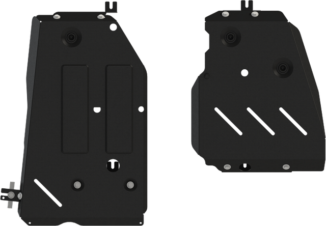 Защита Шериф (2 мм) для топливного бака Geely Monjaro 2023-2026. Артикул 28.5411