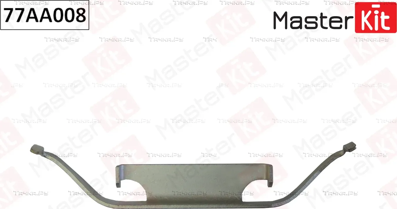 Комплект монтажный тормозных колодок (Master KIT). Артикул 77AA008