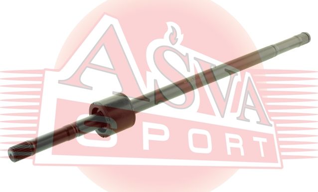 Полуось (привод в сборе, приводной вал) Asva. Артикул GLSH-EMMTR