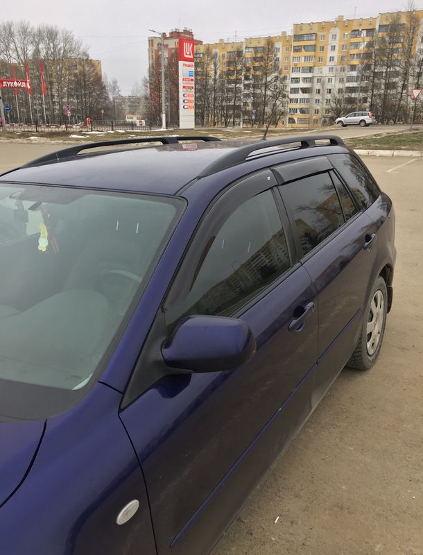 Дефлекторы Cobra Tuning для окон Mazda 6 II универсал 2007-2012. Артикул M22707