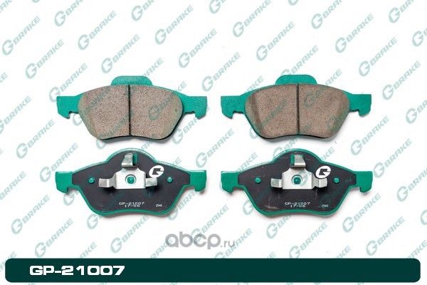 Колодки тормозные дисковые (G-Brake). Артикул GP21007